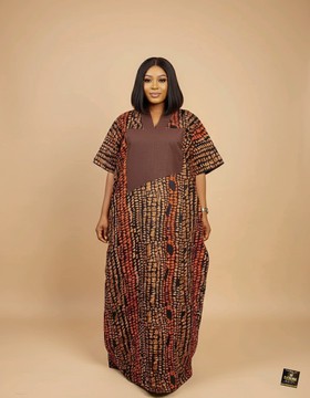 Kaftan en batik