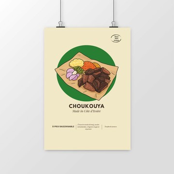 Affiche Murale-Choukouya