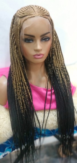 Braids wig,wig for black women, frontal wig, feedin cornrow,free shipping