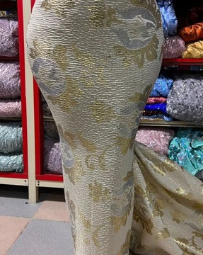 Damask for women, women lace fabric (5 yards )