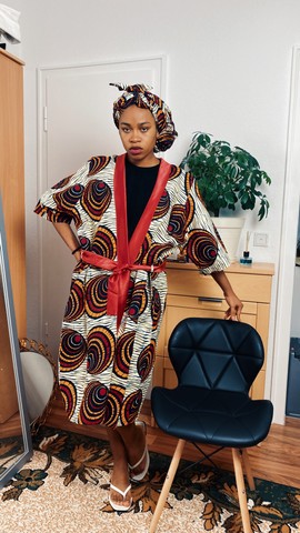 Ankara kimono