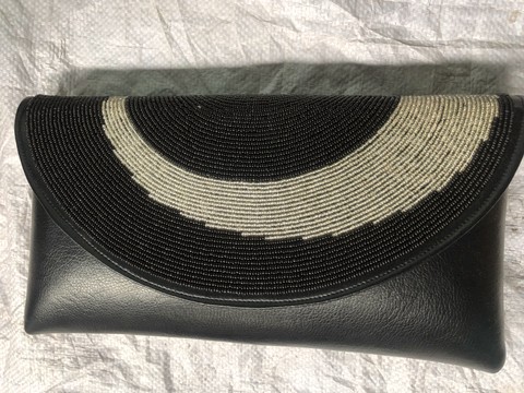 Beaded Clutch bag/evening purse/beaded purse/handmade beaded clutch bag