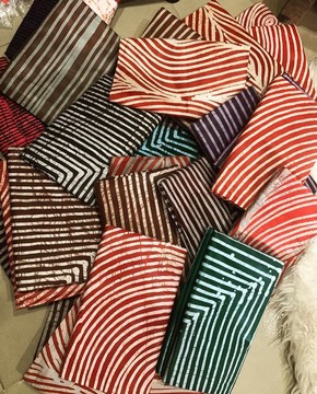 African Fabric, Handmade Batik, Adire 5 yards, African Cotton Batik, Handmade Cotton Fabric