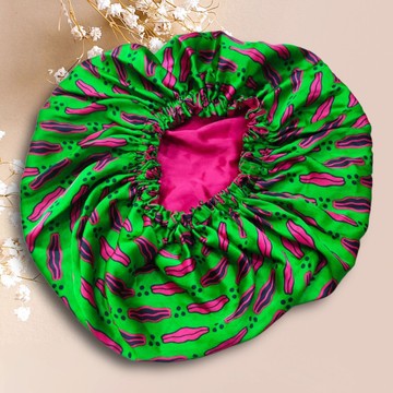Reversible silk beanie / satin nightcap / hair accessories for women