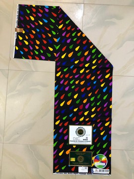 Multicolour ankara fabric, cotton fabric