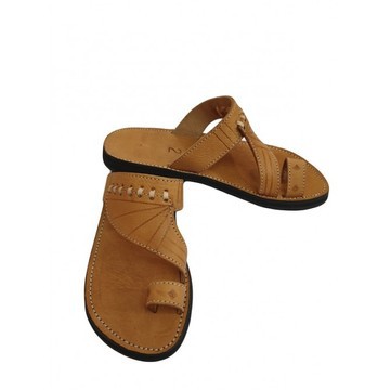 Men's sandal in genuine leather