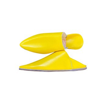 Babouche en cuir original fait main