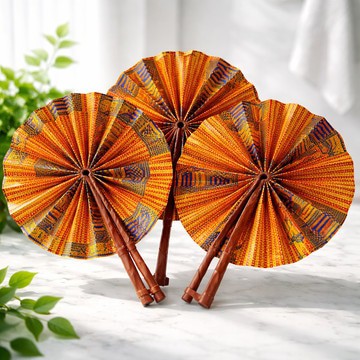 EVENTAILS WAX CUIR /VENTILATEUR/ FAN