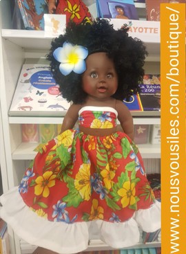 Poupée Lucy Colibri Dolls - MALOYA ROUGE