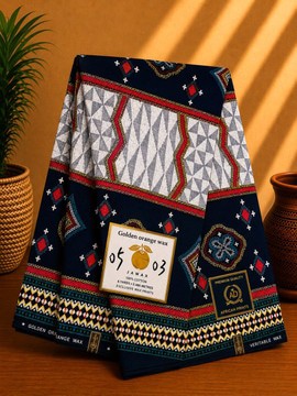 Tissu 6 yards pagne wax Cameroun