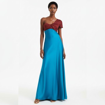 Yasmin Maxi Silk Slip Dress