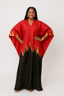 Luxury boubou damask gawn