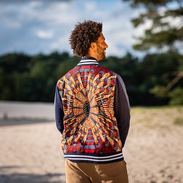 Shield jacket in organic cotton + wax