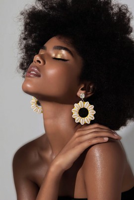 Bohemian Cowrie Earrings