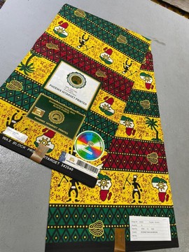 African wax fabric 100% cotton
