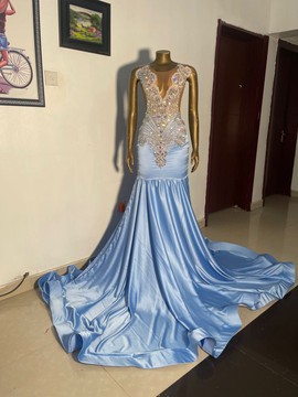 Light Blue Prom Dress