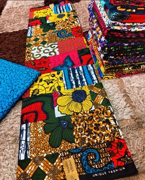Ankara Wax Fabric 6 yards/African Fashion/ African fabric/ African dress