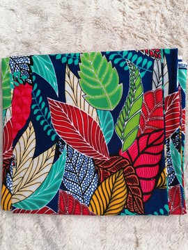 Wax fabrics 100% cotton 45 cm "leaves of life"