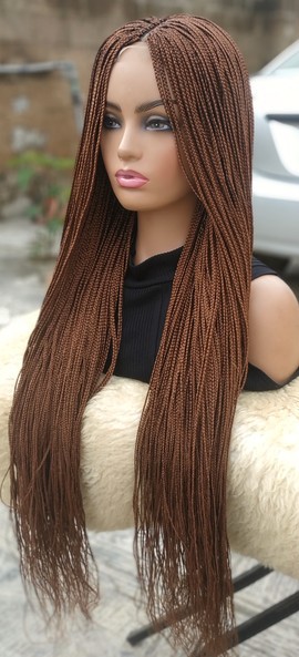Box braids, lace wig 30inches