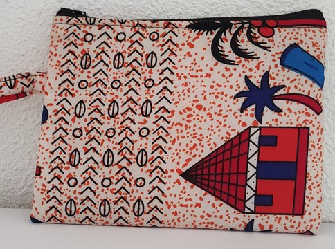 Mini pochette wax - trousse