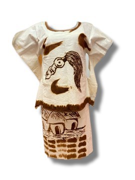 ENSMBLE  BATIK (HAUT PLUS PAREO)  FATMA