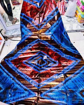 Original Mali Fashion Bazin 4 meters/African Bazin Fabric/African Women Fabric/ Grand Boubou Fabric