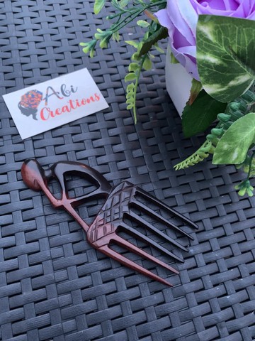 Afro ebony comb