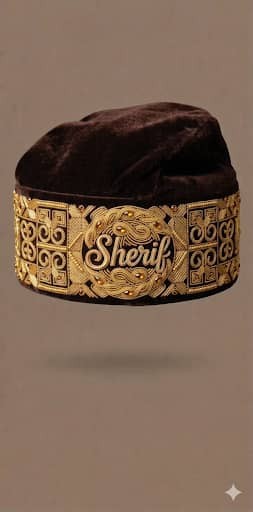 Embroidered Traditional Cap (Fila/Kufi Style)