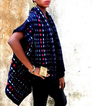 Afro kimono cotton woven mali