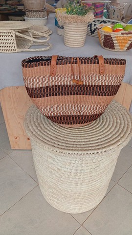 Sisal Handwoven tote bag