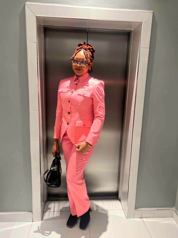 Salmon safari suit