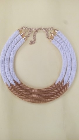 Collier 3 en 1 / colliers zoulou / collier maasai / chaîne africaine