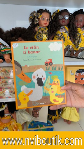 Le vilain petit canard. Le vilin ti kanar