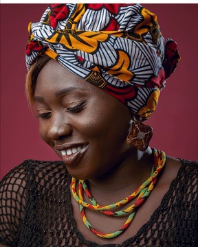 WAX SCARF HAT