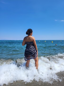 Verano blue sarong