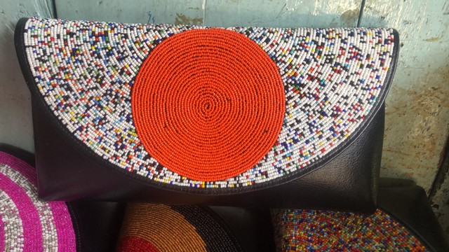 Beaded Clutch bag/evening purse/beaded purse/handmade beaded clutch bag