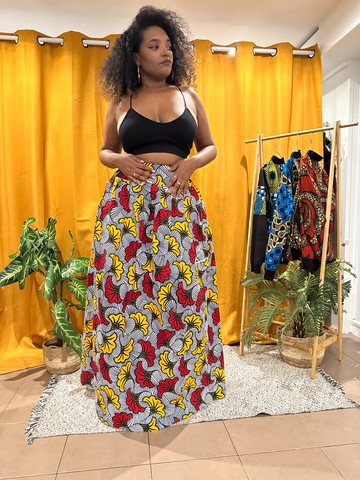 Maxi wax skirt Wedding flowers