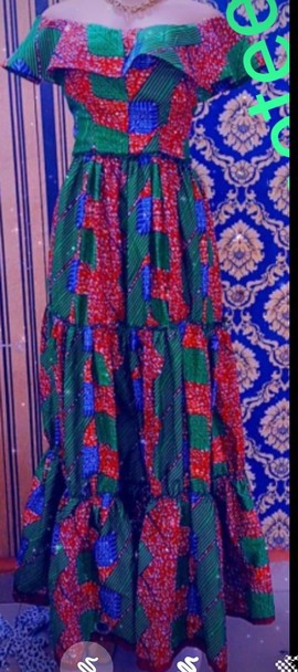 Robe longue africaine Brkkytee Maxi, robe libre africaine