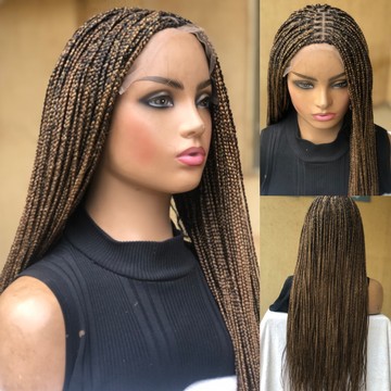 8x8 closure wig,30inches knotless braids