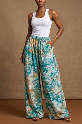 Women's Ankara Wide-Leg Pants