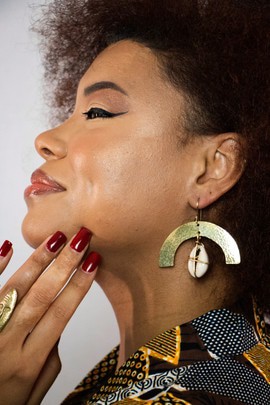 Magnifiques boucles d'oreilles «Shany»