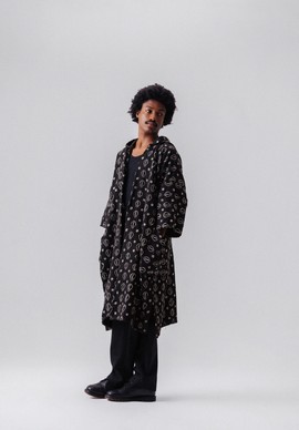 Osikani Hooded Bogolan Cloak (Pre-Order)