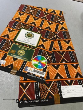 African wax fabric 100% cotton