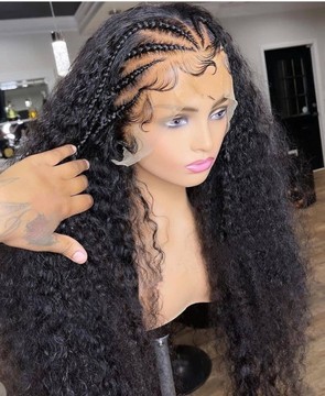 Adaobi loose weave human hair wig