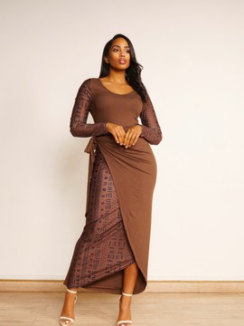 Terra wrap dress