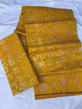 African Adire Batik / Handmade Batik / Ankara Fabric / 100% Cotton Fabric