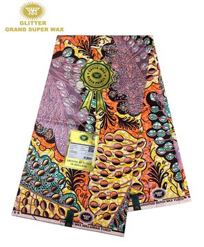 Super wax pailleté Grand Vlisco/cire Ankara/imprimé Ankara/coton Vlisco