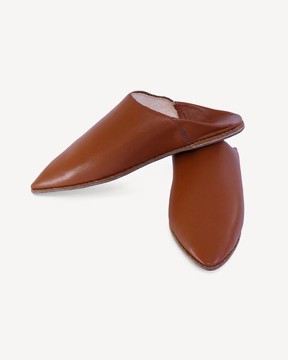 Handmade original leather slipper