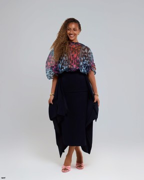 TOP EN ORGANZA