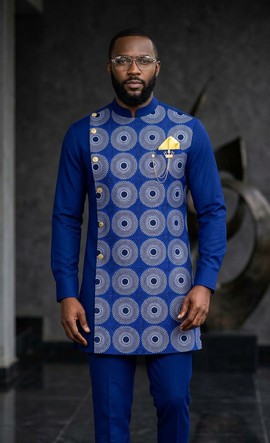 Ankara safari suit